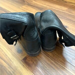 Frye Black Leather Boots